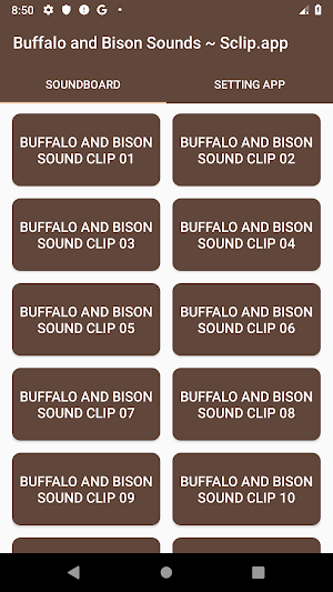 Buffalo and Bison Sound Collections ~ Sclip.app Screenshot 0