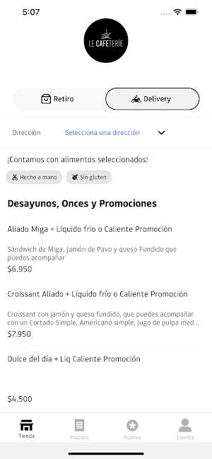 Le Cafeteríe Screenshot 0