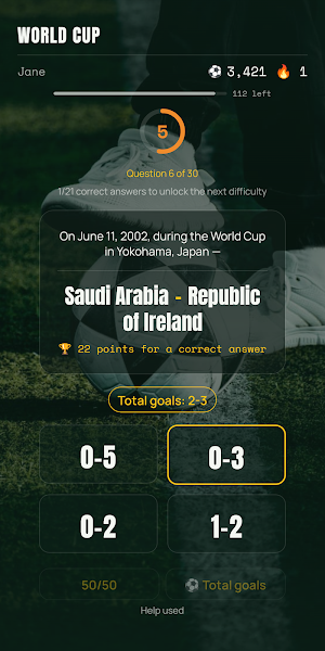 ScorelineQuiz Screenshot 0