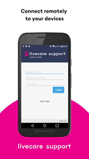 Livecare Support Mobile Screenshot 0