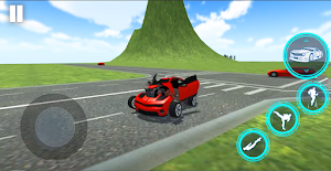 Bus Robot Game, Flying Police Screenshot 0