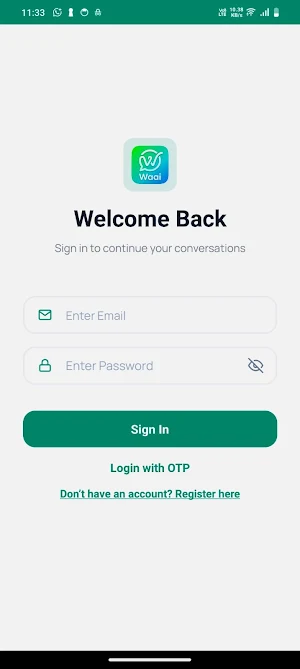 Waai: WhatsApp Business API Screenshot 1