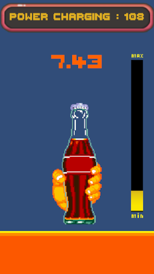 Shake It(Bottle)-Cap Fly Game Screenshot 0