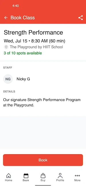 The Playground by HIIT School Screenshot 2