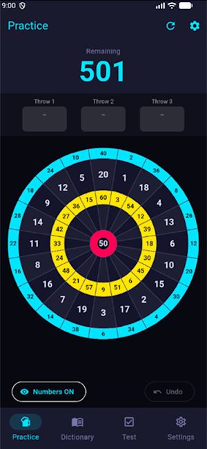 Darts Checkout Trainer Screenshot 0
