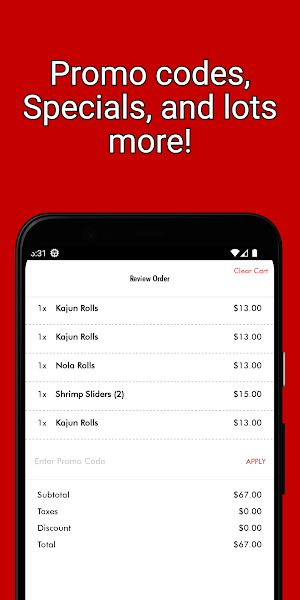 The Kajun Kitchen Screenshot 2