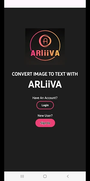 ARLiiVA: Image to Text Screenshot 0