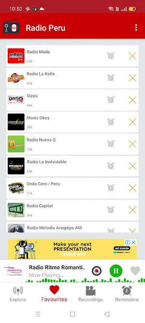 Radio Peru : FM AM Online app Screenshot 3