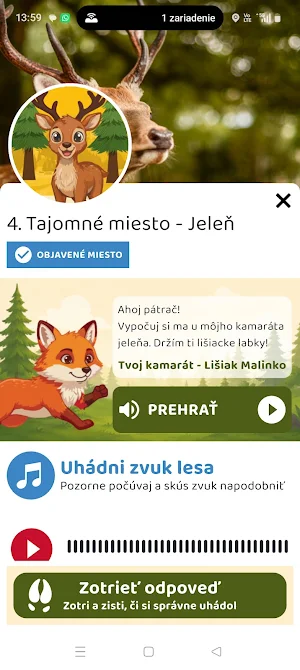 Záhady lesa Screenshot 0