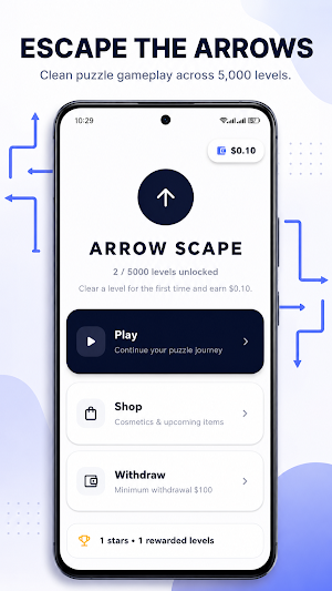 Arrow Cash - Play and Earn Screenshot 0