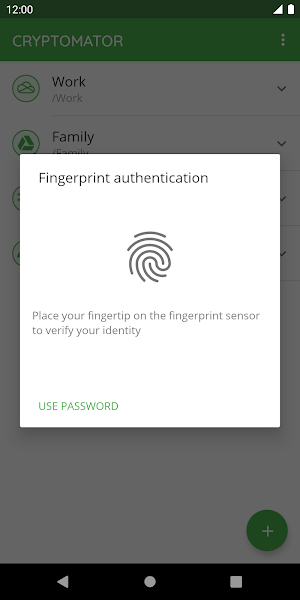 Cryptomator Screenshot 3
