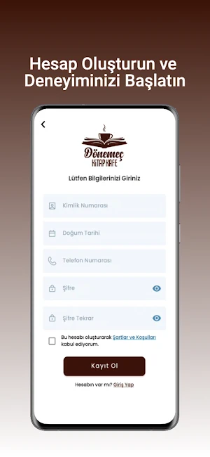 Dönemeç Kitap Kafe Screenshot 1