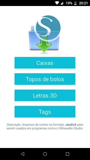 Silhouette Arquivos Screenshot 0