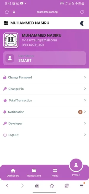 Zaurodata Screenshot 3