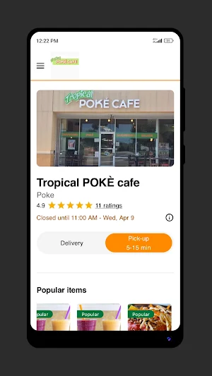 Tropical POKÈ cafe Screenshot 1