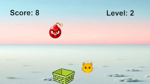 Cat Catch Rush Game Screenshot 2