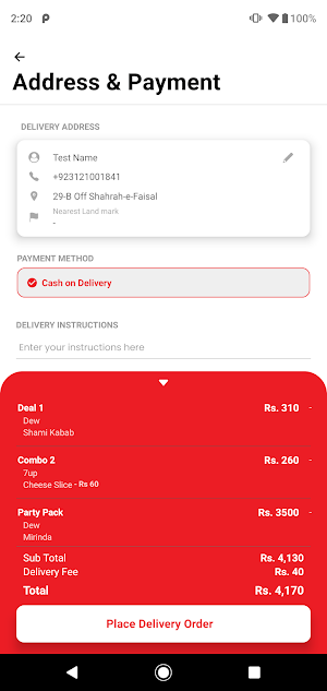 Student Biryani Screenshot 3