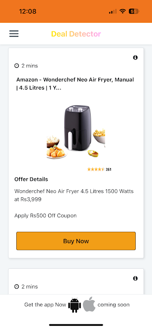 Deal Detector : Save Everyday Screenshot 2
