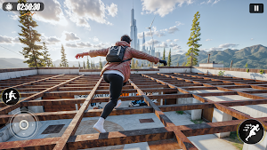 Going Up Jump Parkour Rooftop Screenshot 3