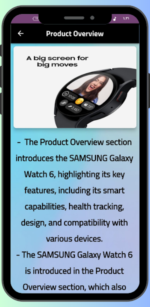 Samsung Galaxy Watch 6 Guide Screenshot 2