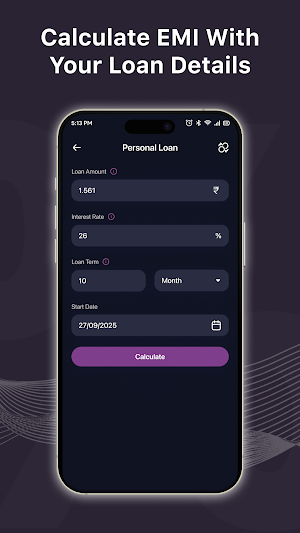 Smart EMI Planner Screenshot 1
