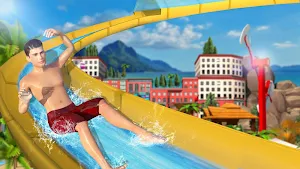 Water Slide Racing - Fun Games Screenshot 2