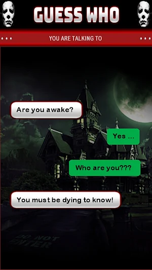 Jump Scare Chat - Guess Who Screenshot 1