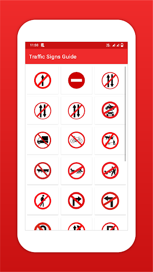 Traffic Signs Guide Screenshot 3