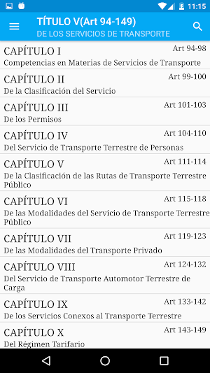 Ley de Tránsito Venezuela Screenshot 3