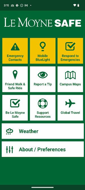 Le Moyne Safe Screenshot 0