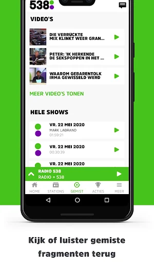 Radio 538 Screenshot 3