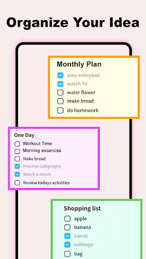 Notepad - Color Notes, Lists Screenshot 1
