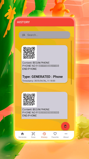 Generate QR code Screenshot 0