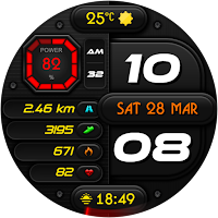 DIGI SCANDUL CTS84 Watch face
