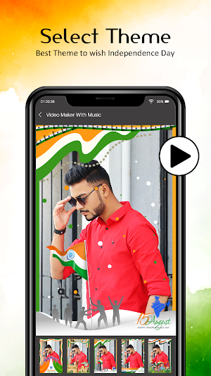 15 August Video Maker : Independence Day 2021 Screenshot 2