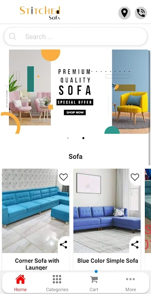 Sofa design Screenshot 0