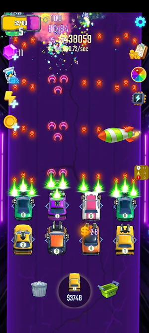 Car Merge Master Alien Shooter Screenshot 3