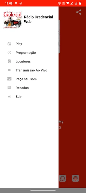 Rádio Credencial Screenshot 3