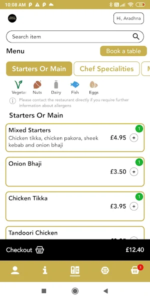 Indian Cottage Screenshot 1
