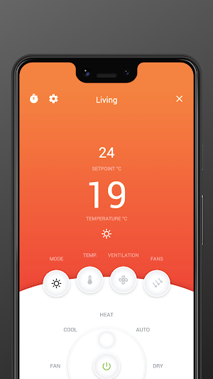 Ventilclima App Screenshot 2