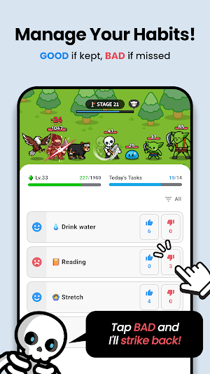 Habit Fantasy: ToDo&Habit RPG Screenshot 2