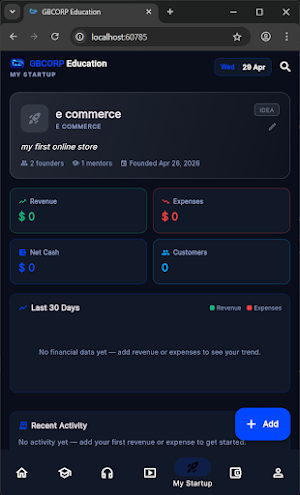 GBCORPEducation Screenshot 1