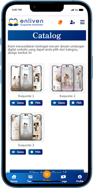 Enliven Invitation Screenshot 2