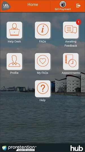 UEL Hub Support Screenshot 0