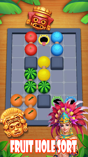Fruit Hole Sort Game Screenshot 1