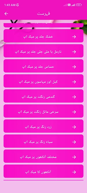 Beautician Crash Course Urdu Screenshot 3