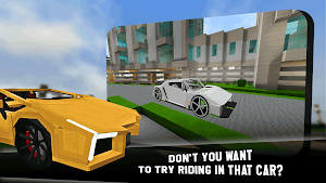 MCPE Vehicles Car Modpack Screenshot 0