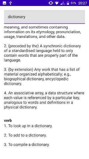 Dictionary Screenshot 2