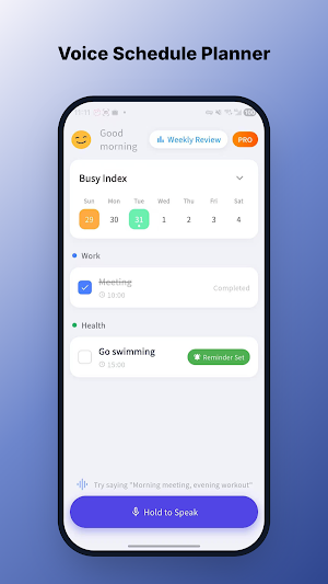 VoiceTask – AI To-Do Planner Screenshot 0