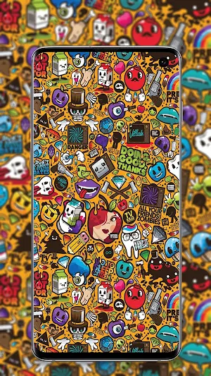 Doodle Art Wallpaper Screenshot 1